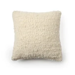 Cojín Bobble 45x45 cm, Natural
