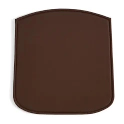 Cojín de asiento Deville, Iron red, 42x39,8 cm
