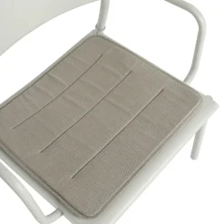 Cojín de asiento Linear Steel Armchair, Twitell light grey