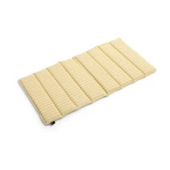 Cojín de asiento Terrazza Folding, Yellow bold stripe, 82x40 cm