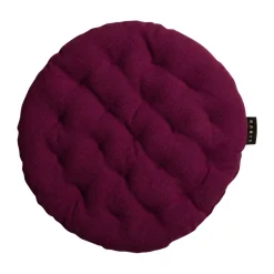 Cojín de silla Pepper Ø37 cm, Rojo burdeos