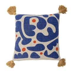 Cojín Eviaya 45x45 cm, Azul