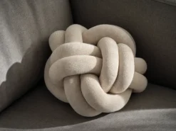 Cojín Knot, Cream