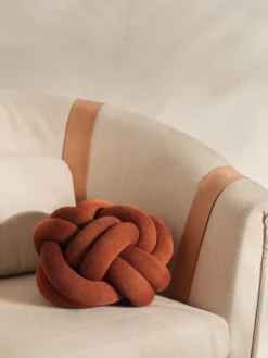 Cojín Knot, Ochre