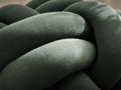 Cojín Knot XL, Forest Green