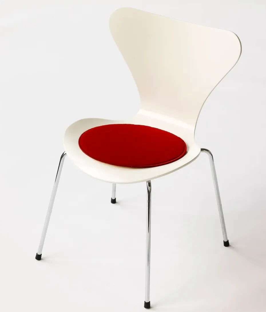 Cojín para silla DOT, Rojo