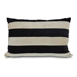 Cojín Pathi L 40x60 cm, negro-beige