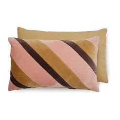 Cojín Striped velvet 30x50 cm, Sunkissed