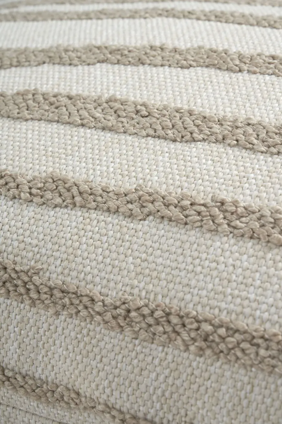 Cojín Stripes outdoor 40x60 cm, Lumbar (beige)