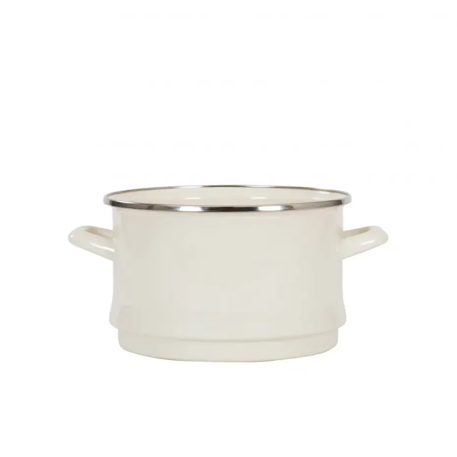 Colador con función de cocción al vapor Kockums, Cream lux (beige)