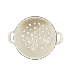 Colador con función de cocción al vapor Kockums, Cream lux (beige)