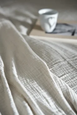 Colcha Breeze 160x260 cm, Blanco roto