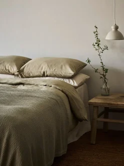 Colcha de cama Brick 140x200 cm, Olive