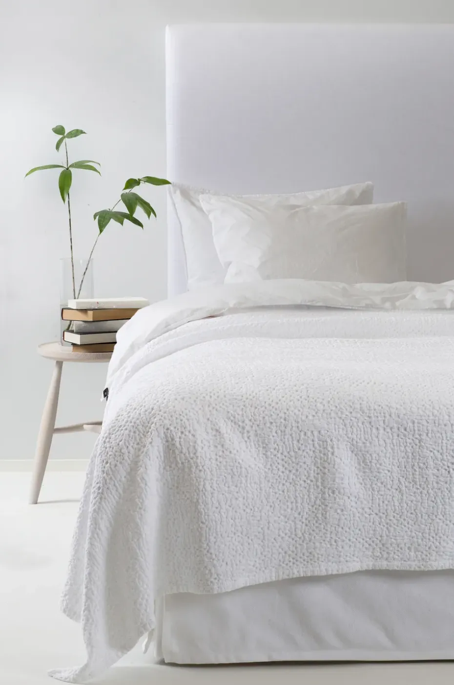 Colcha de cama Dani 260x260 cm, White