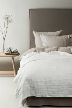 Colcha de cama Hannelin, blanco, 160 x 260 cm
