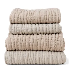 Colcha de cama Mellow doble, Tawny, 160x260 cm