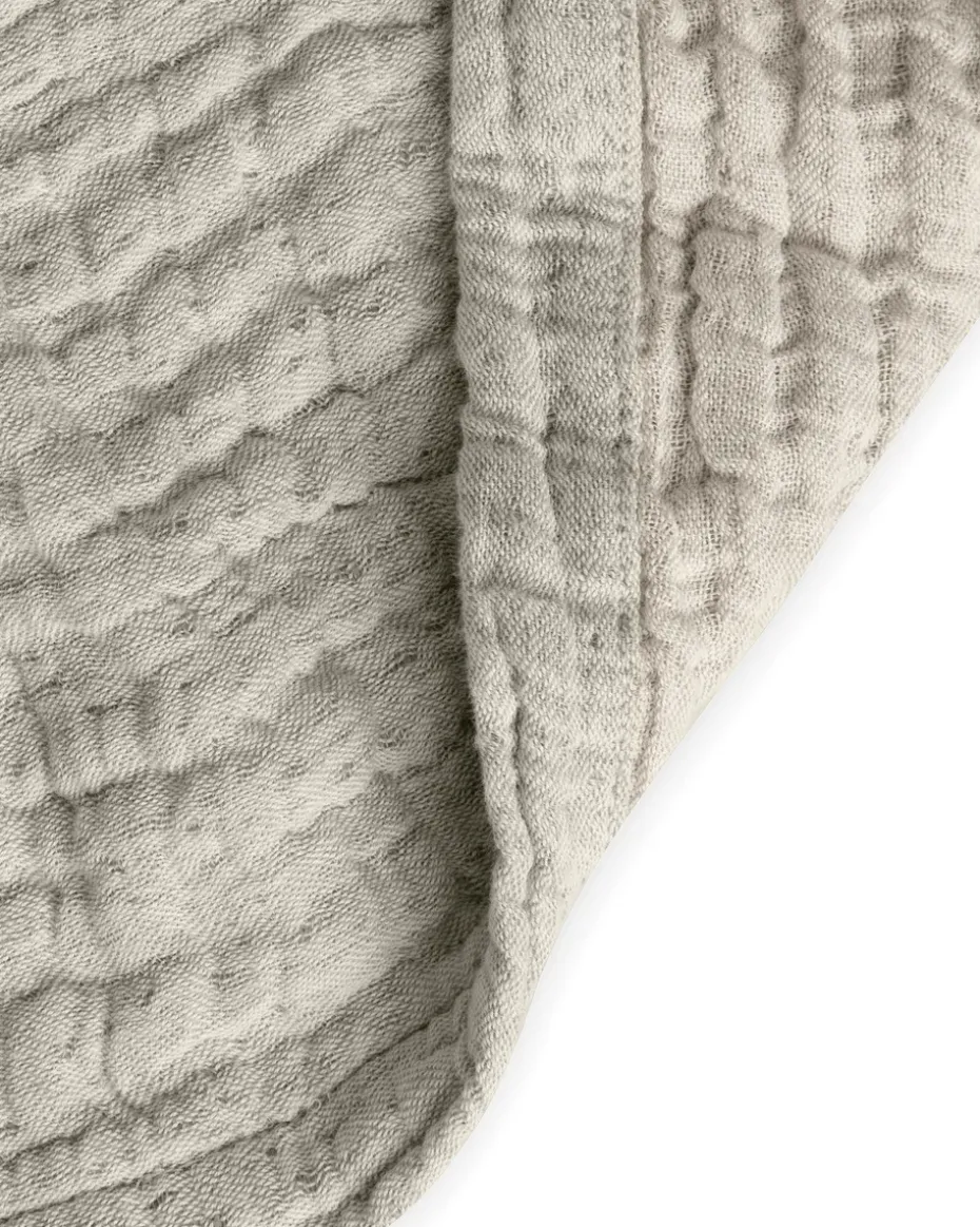 Colcha de cama Mellow doble, Kale, 160x260 cm
