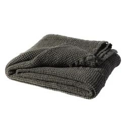 Colcha de cama Moss 160x260 cm, charcoal (gris)