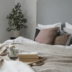 Colcha de cama Moss 160x260 cm, beige
