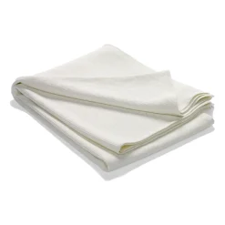 Colcha de cama Stripe algodón lavado a la piedra 180x260, Offwhite