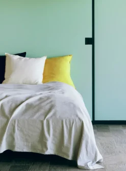 Colcha Linen 240x260 cm, Sky grey
