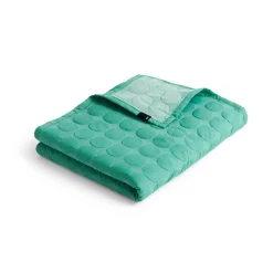 Colcha Mega Dot organic 195x245 cm, Sea green