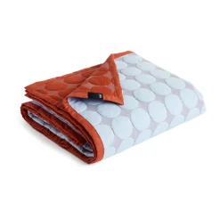 Colcha Mega Dot organic 260x260 cm, Light blue