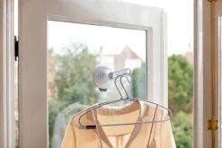 Colgador Brabantia con ventosa, Gris claro