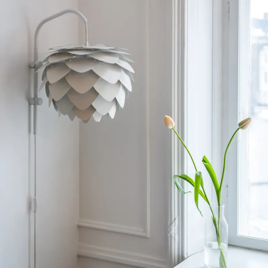 Colgador de pared Willow mini, blanco