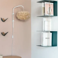 Colgador de pared Willow mini, blanco