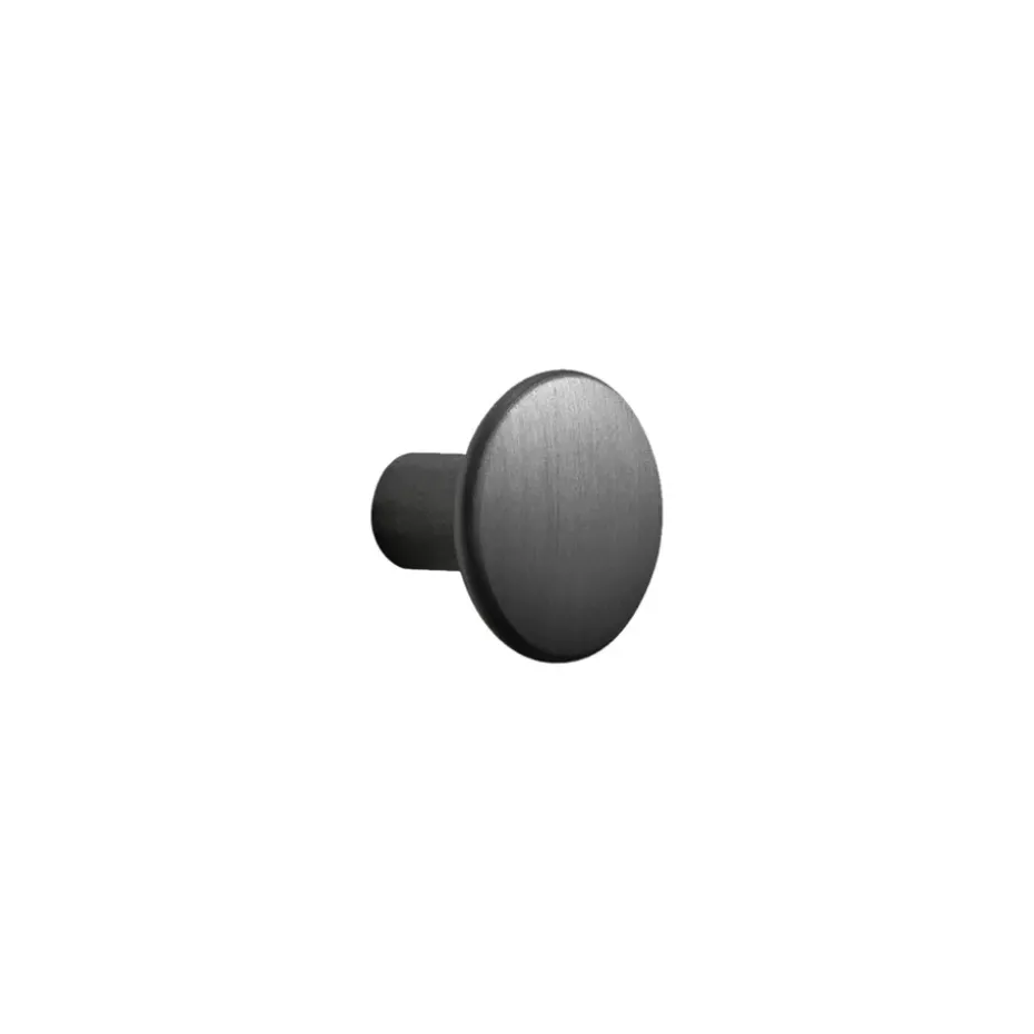 Colgador metal The Dots 2,7 cm, negro