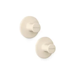 Colgador para toallas Brabantia ReNew 2 unidades, Soft Beige
