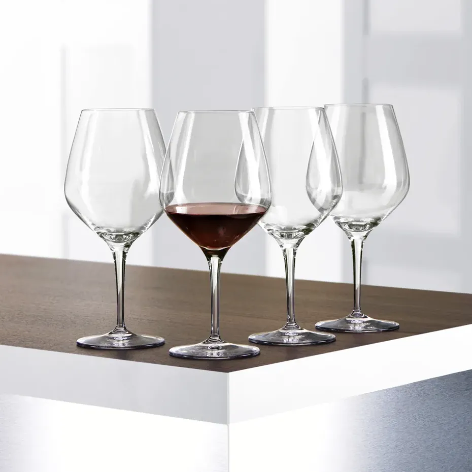 Copa de Borgongne 75 cl, 4 unidades, claro