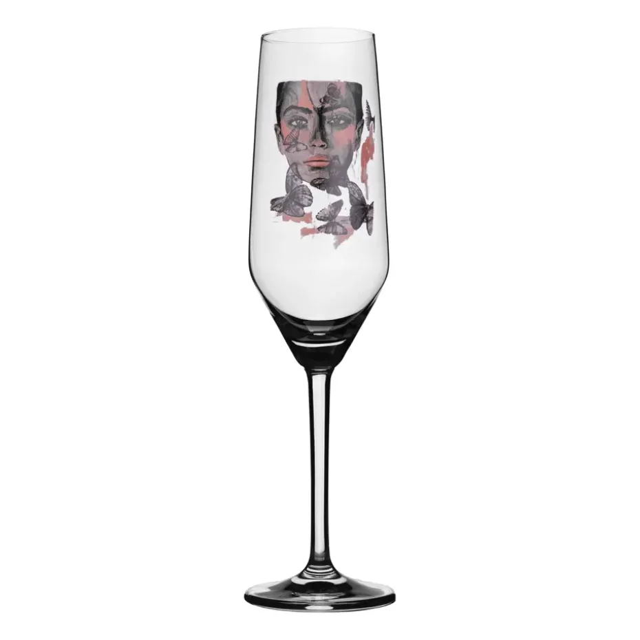 Copa de champagne Butterfly Queen, 30 cl
