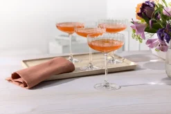 Copa de champagne Rose Garden 12 cl, 4-pack, Clear