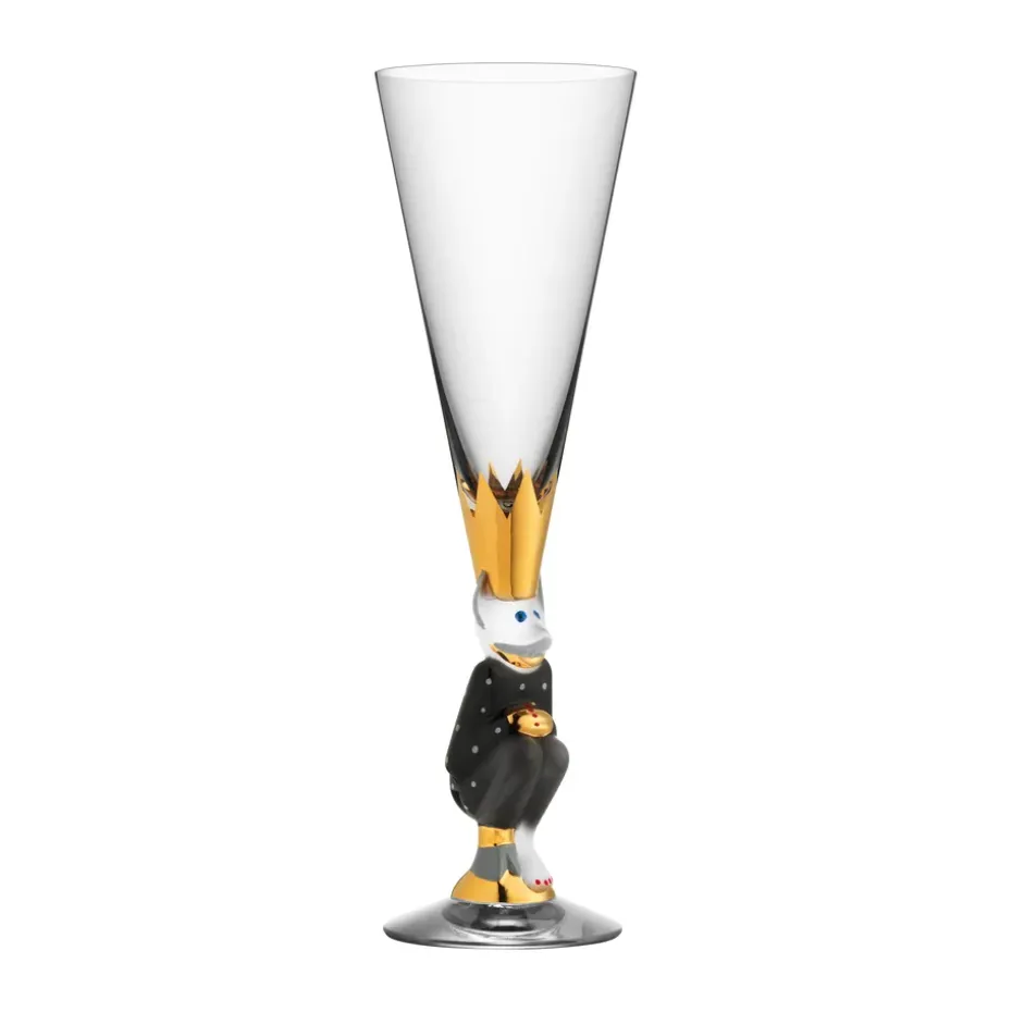 Copa de champán The Sparkling Devil 19 cl, Gris oscuro