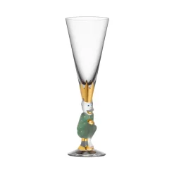 Copa de champán The Sparkling Devil 19 cl, verde