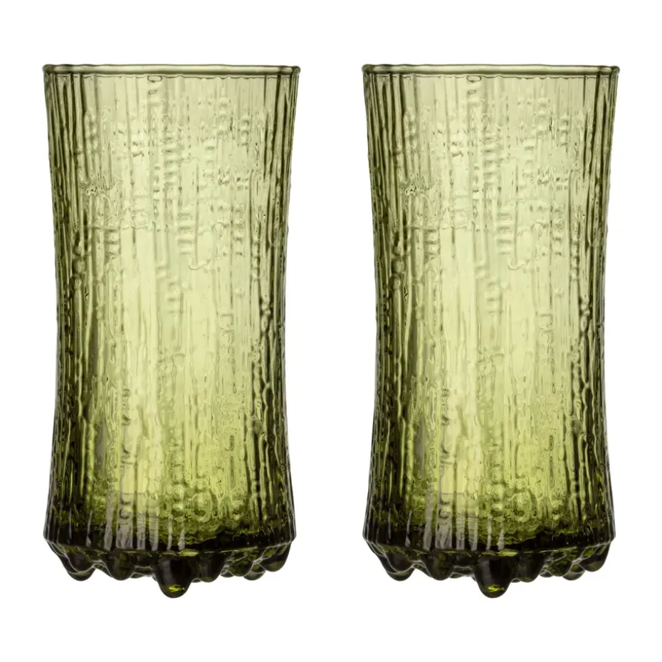 Copa de champán Ultima Thule arena finlandesa 18 cl, 2-pack, Verde