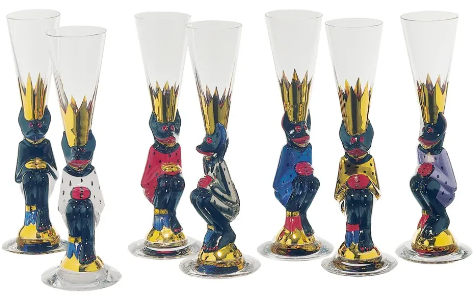 Copa de chupito Nobel 4 cl, oro