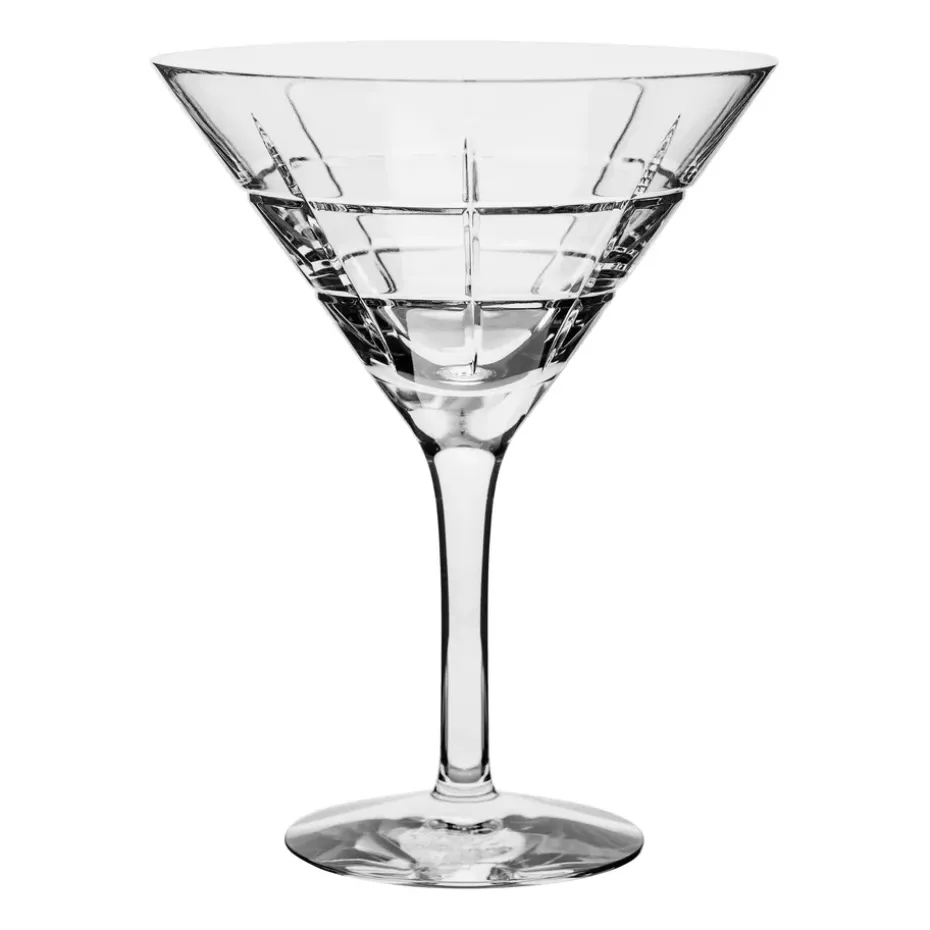 Copa de martini Street, transparente