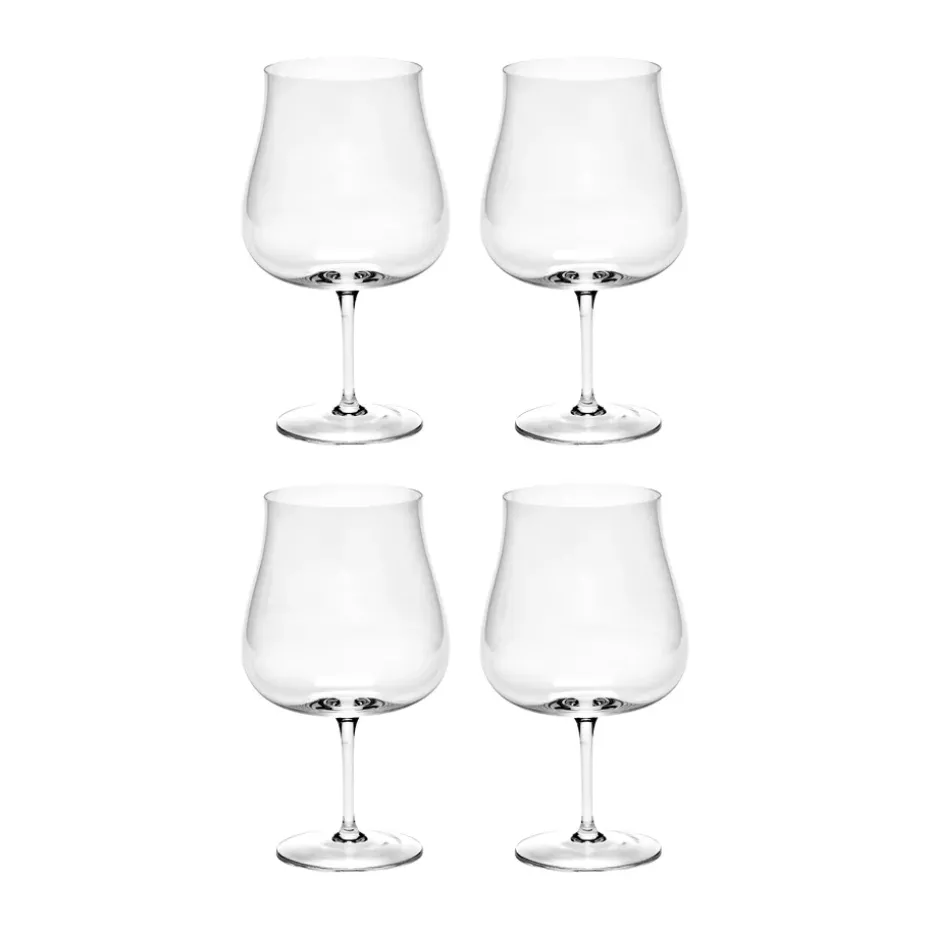 Copa de vino blanco Silhouette 59 cl set de 4, Clear