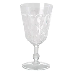 Copa de vino Rice acrílico, transparente
