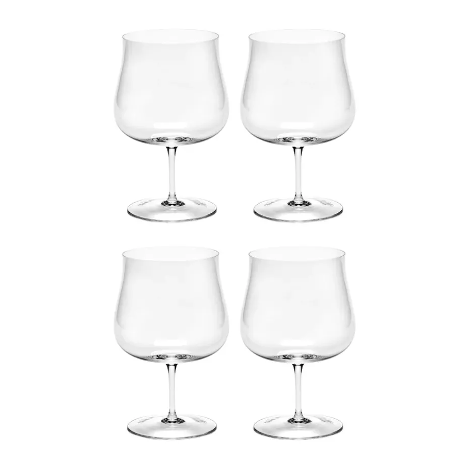 Copa de vino Silhouette Bourgogne 73 cl set de 4, Clear