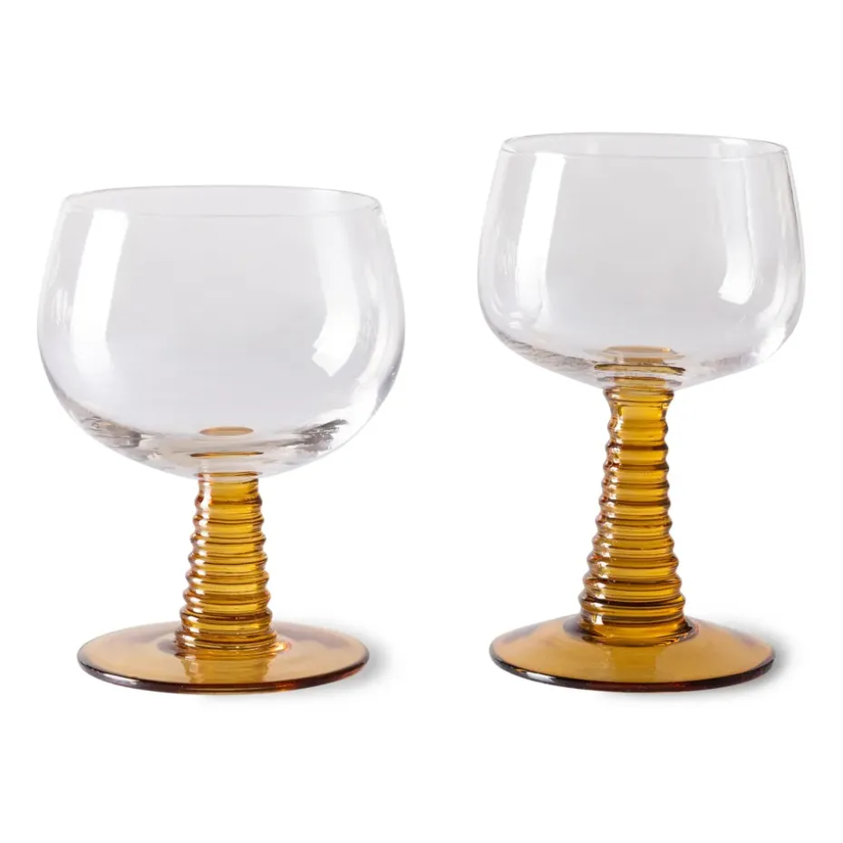 Copa de vino Swirl alta, Ochre