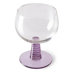 Copa de vino Swirl baja, Purple