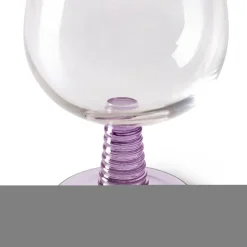 Copa de vino Swirl baja, Purple