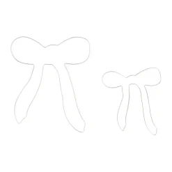 Cortador de galletas Nordwik, 2 piezas, Lazo