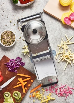 Cortador de verduras De Buyer Revolution, gris