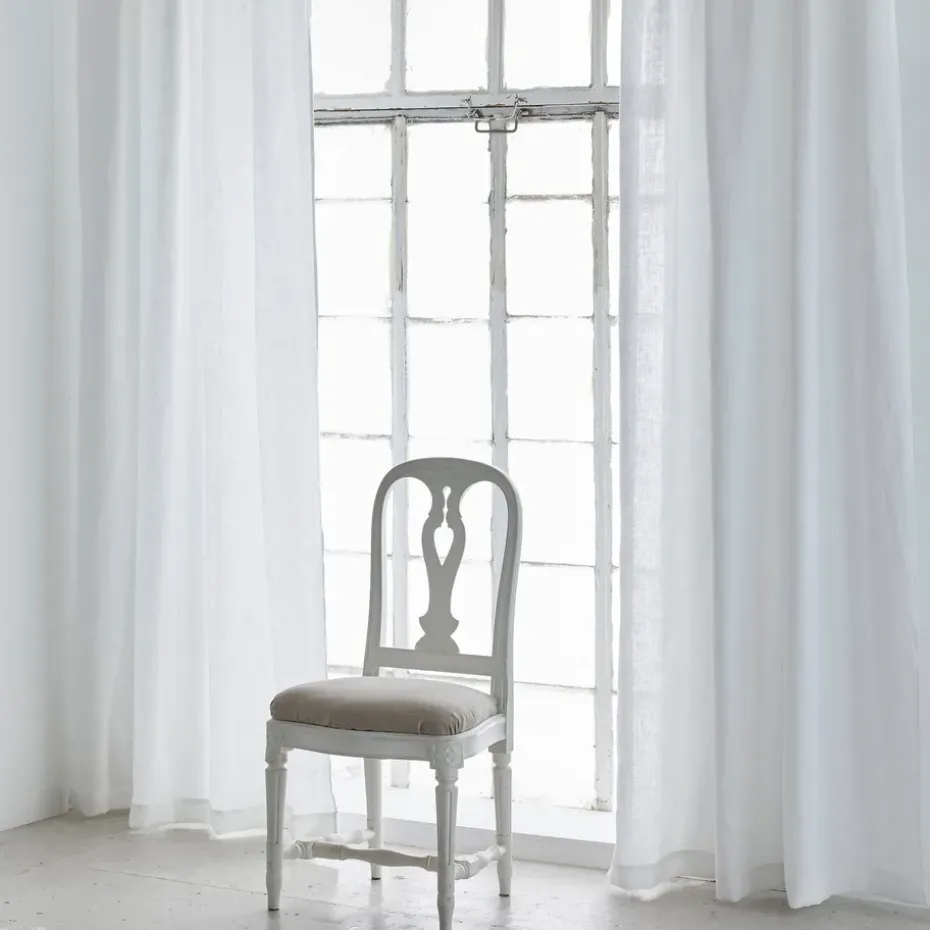 Cortina con banda Twilight 140x290 cm, White
