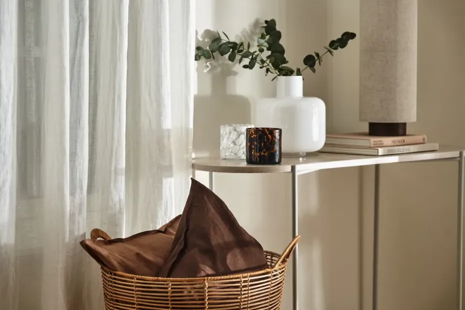 Cortina con multibanda Serenity 129x250 cm, Blanco
